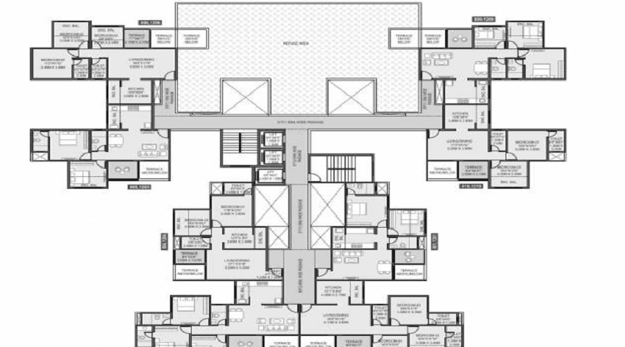 Unique K Ville Floor Plan