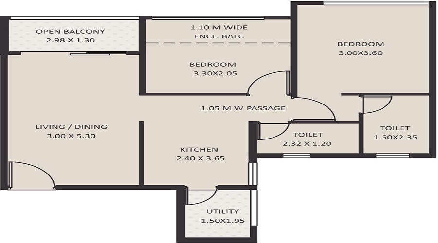 Avenue Devanshi Terrace Floor Plan