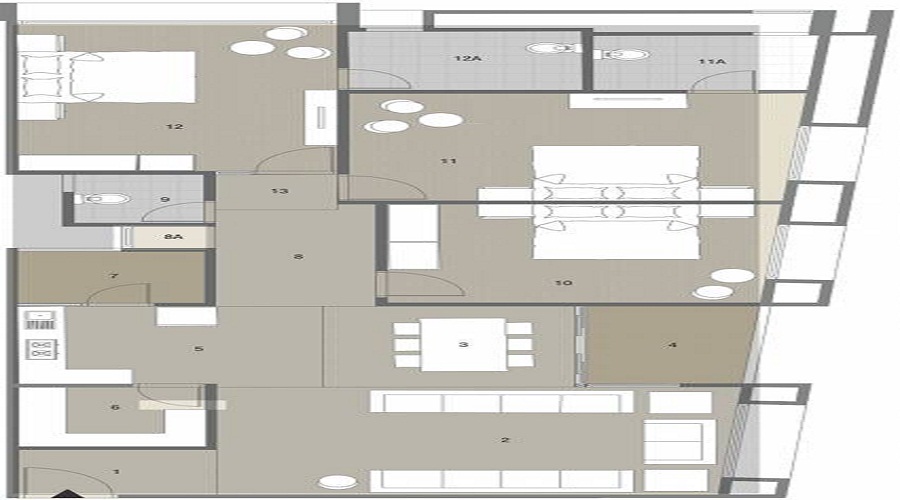 United Ishwar Magna Floor Plan