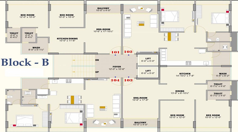 Netra Heights Floor Plan