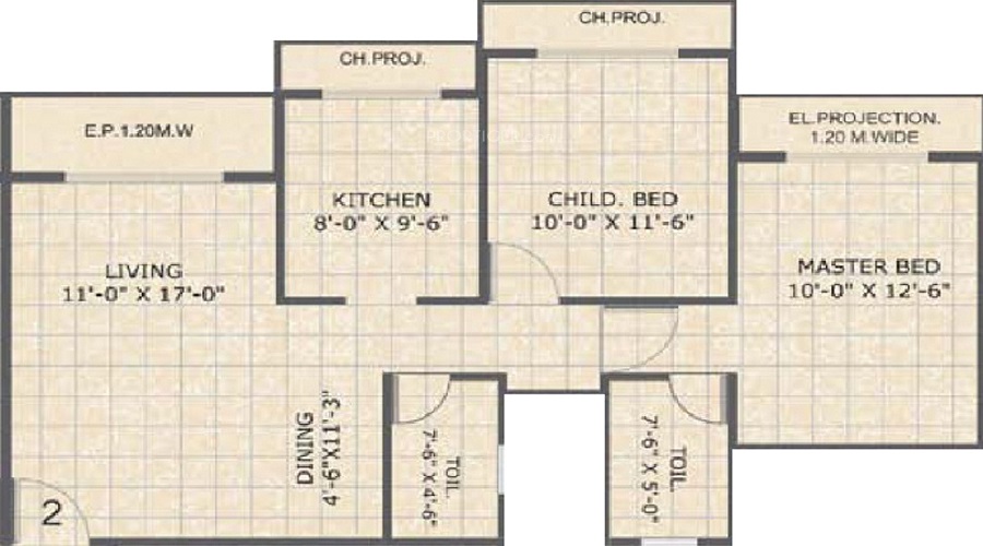 Tharwani Solitaire Floor Plan