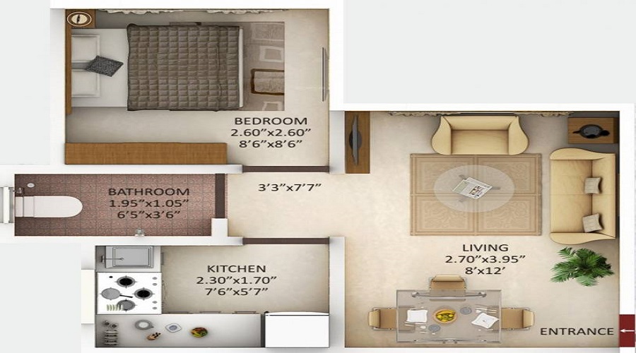 Raghvendra Empire Floor Plan