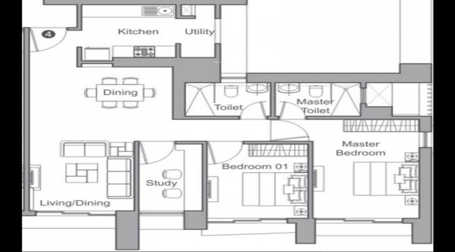 TATA Housing Aveza Floor Plan