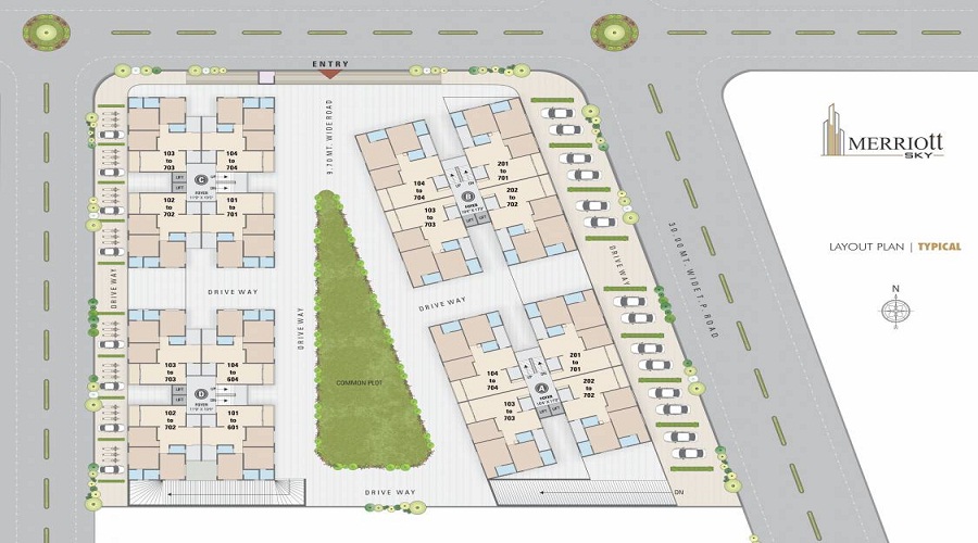 Manisha Merriott Sky Floor Plan