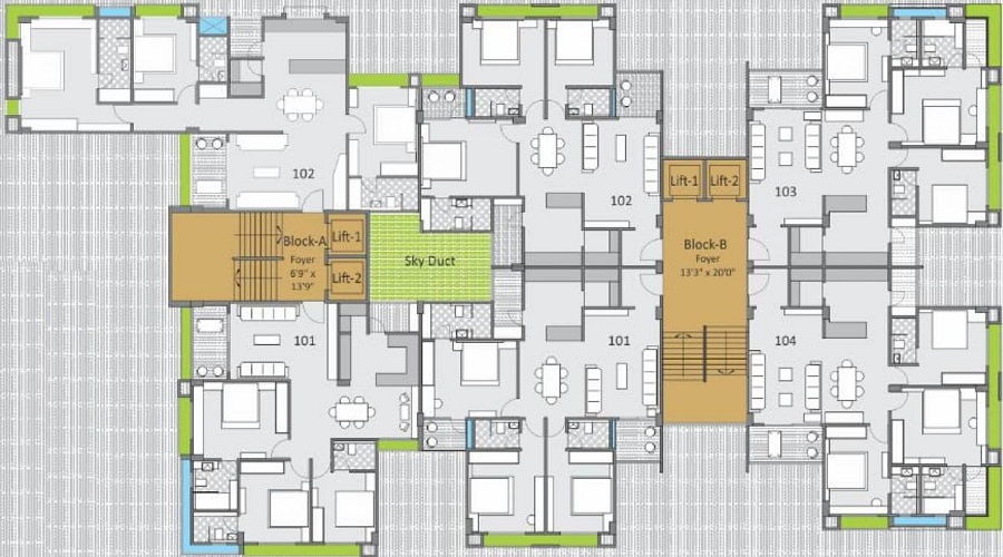 LHP Tanishk Enclave Floor Plan