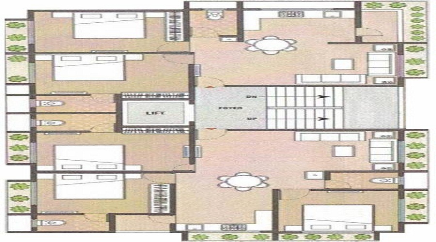 Shreenath Swara Floor Plan