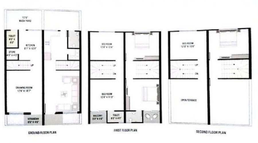 Akul Amardeep Bungalow Floor Plan