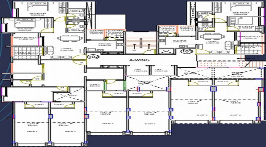 Gulmohar Notting Hill Phase II Floor Plan