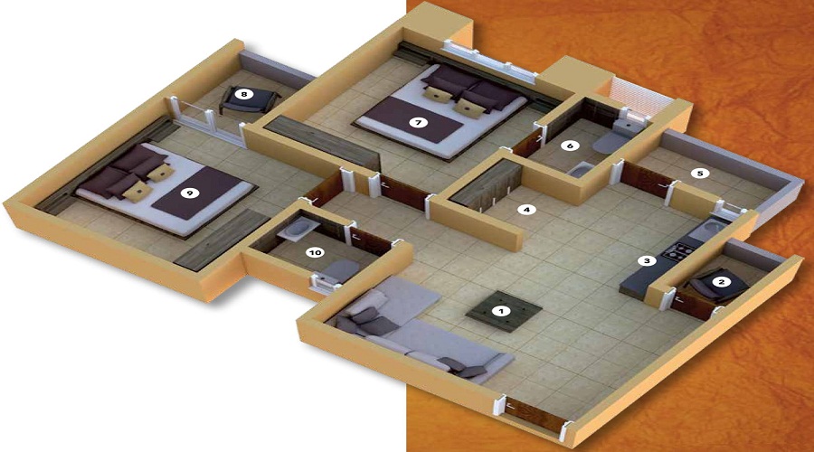 Ashirwad Atithi Ashray Floor Plan