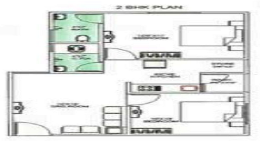 Unity AL Yasrab Residency Floor Plan