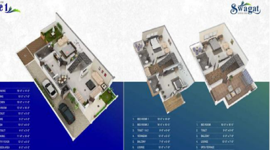 Shahi Silaj Shantanam Bunglows Floor Plan