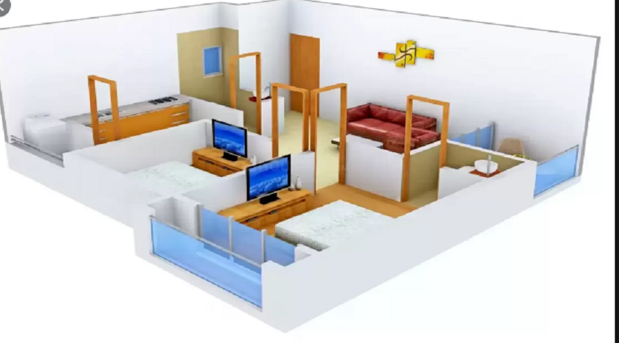 Ojas Aagam Residency Floor Plan
