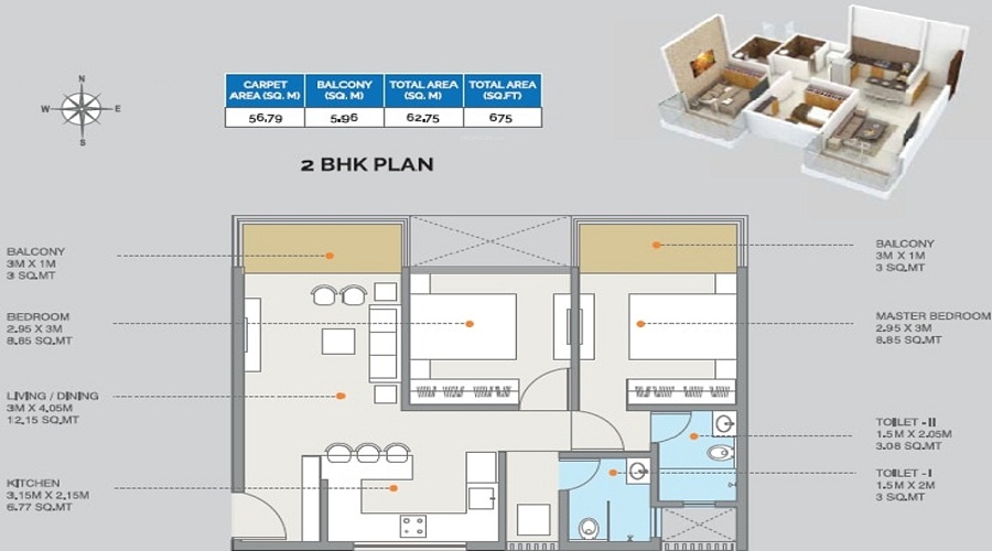 Ravima Newton Homes Hadapsar Phase 1 Floor Plan