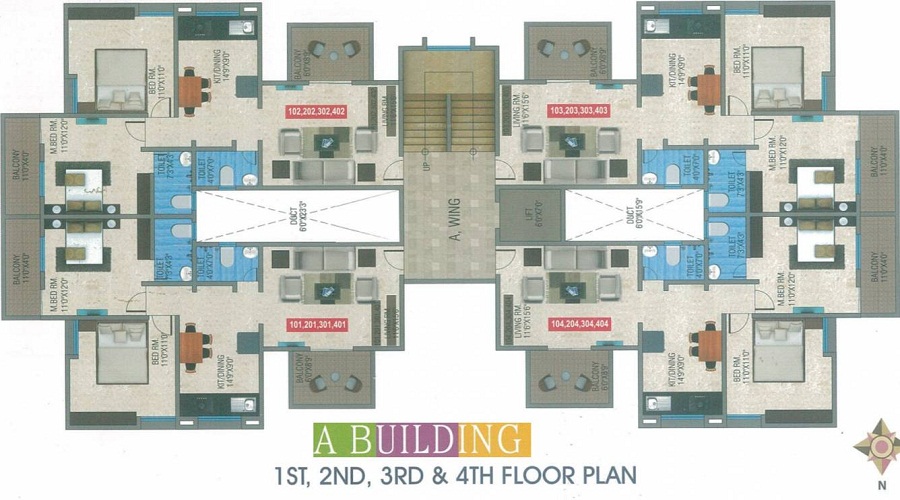 Indraprastha Indraprastha Floor Plan