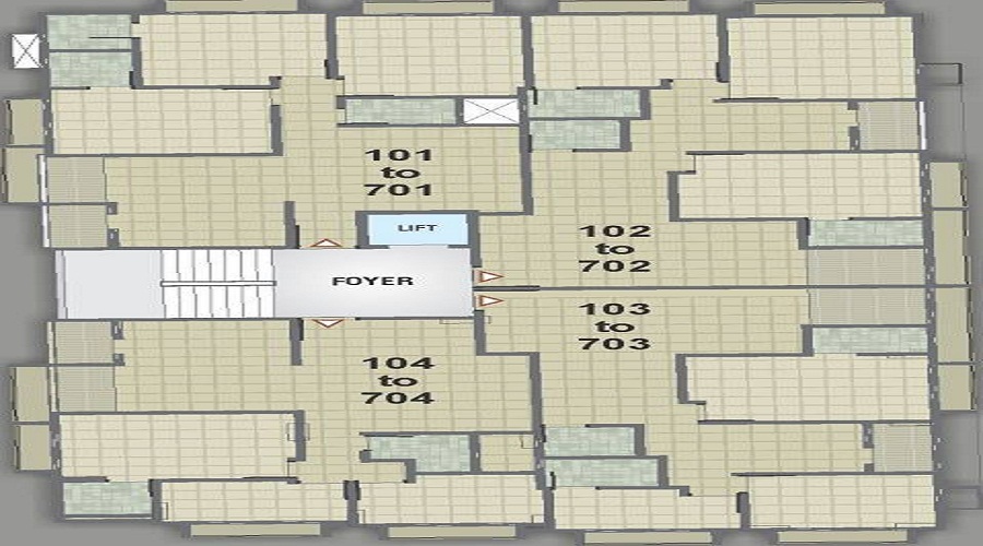 Ashwamegh Elysium Floor Plan