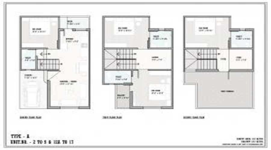 Bhagirath Sapphire Villa Floor Plan