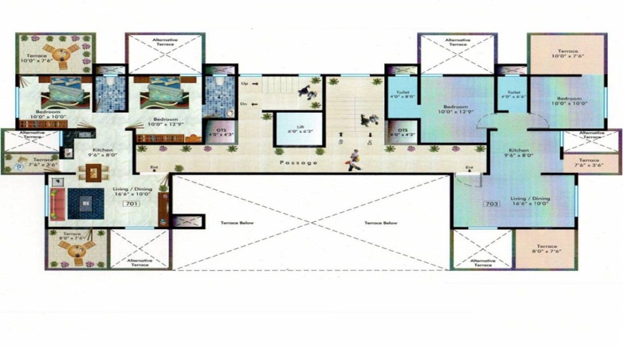 Aakar Enclave Floor Plan