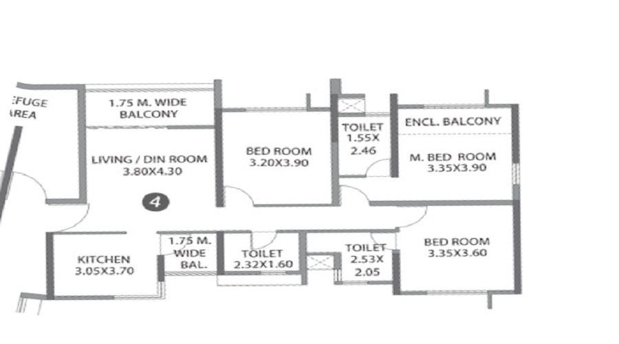 Paranjape Schemes Blue Ridge Project E Land T24 And T25 Floor Plan