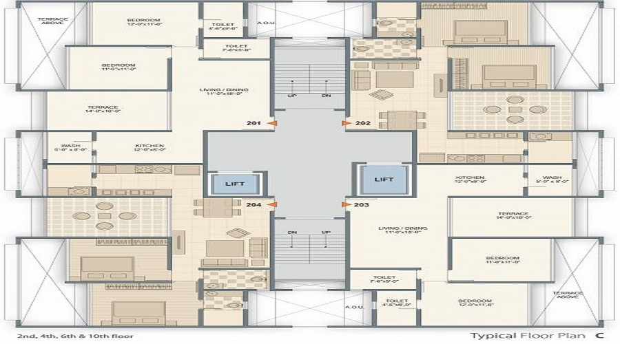 P4 Revanta Floor Plan