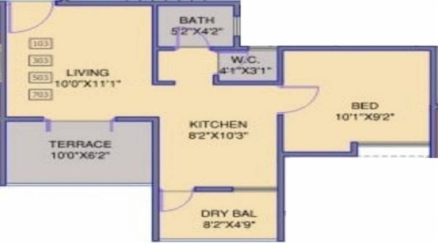 Shri Sai Hills Phase I Floor Plan
