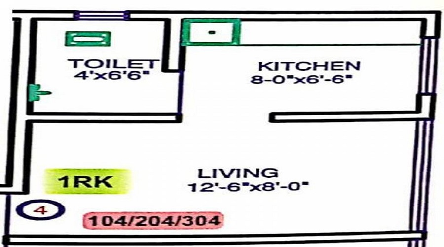 Welcome SS Apartment Floor Plan