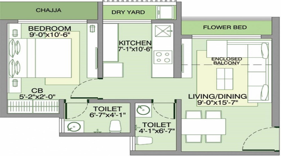 Bachraj Lifespace Floor Plan