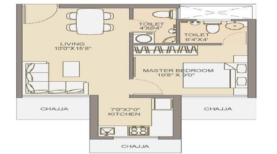 Chandak Next Wing B Floor Plan