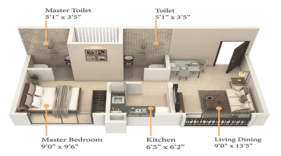 Royal Pristo Floor Plan