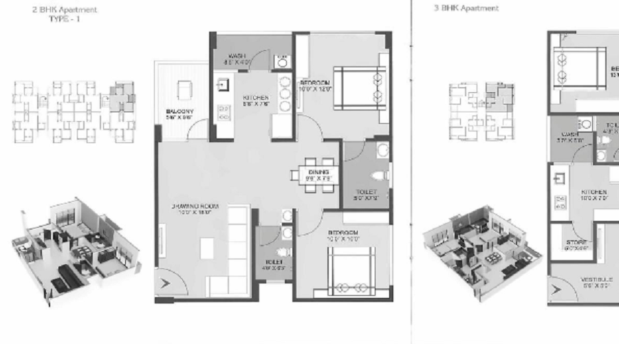 Shivam Pushkar Homes Block D E Floor Plan