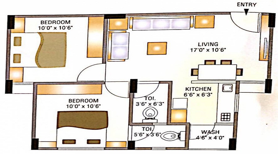 Shresth Panchratna Floor Plan
