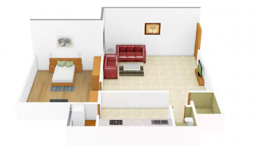 Hari Radhe Residency Floor Plan
