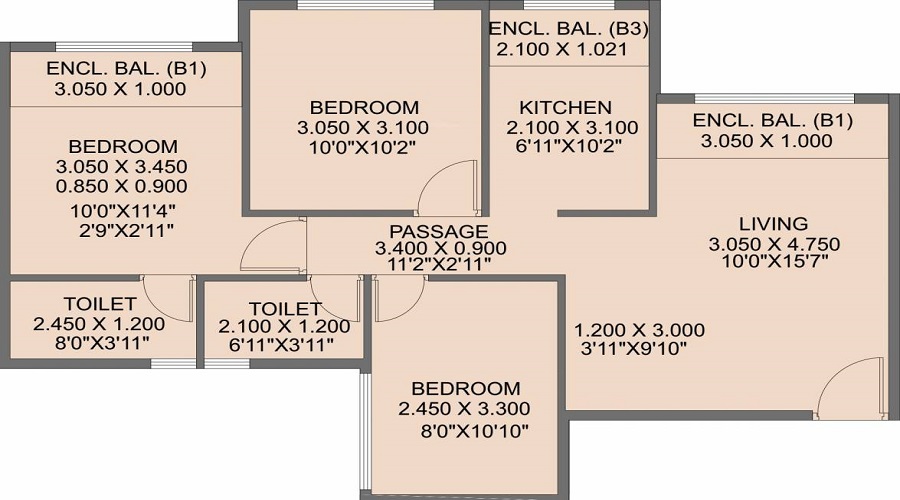Neel Sidhi Regalia Floor Plan