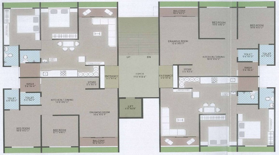 Vinayak Pratistha 28 Floor Plan