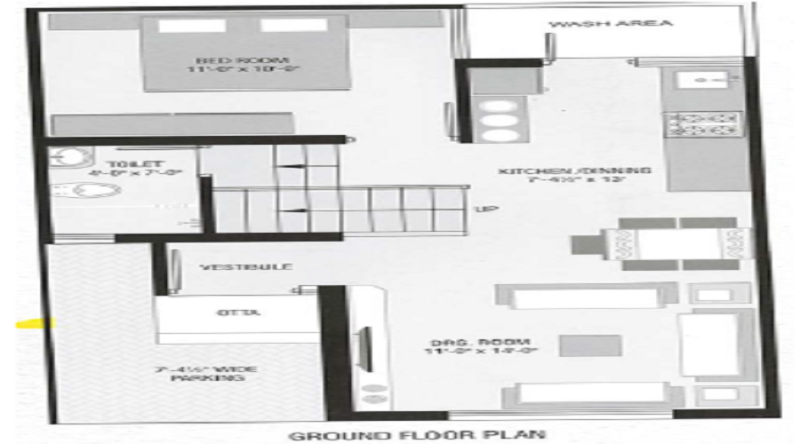 Kansas County Villa Floor Plan