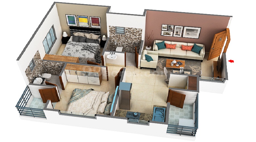 Shyam Akash Parisar Floor Plan