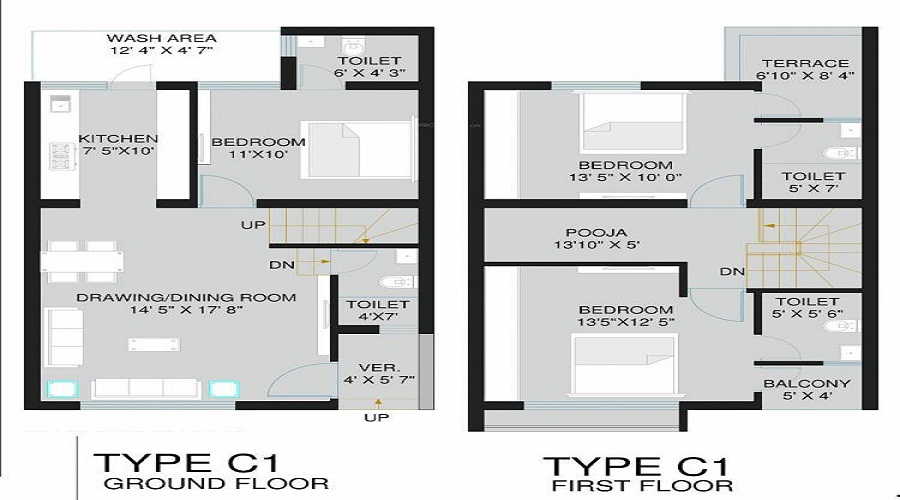 Green Flora Floor Plan