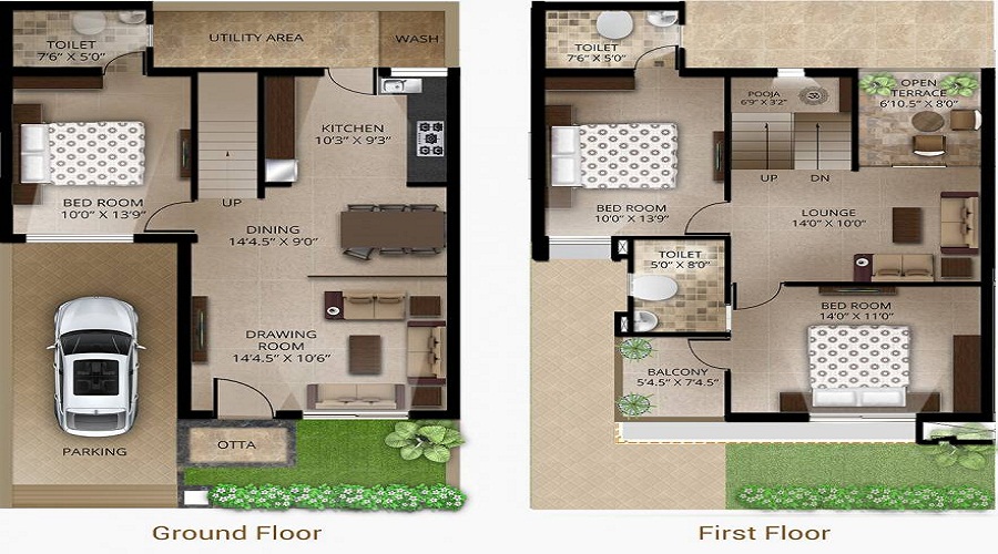 Hari Om Hari Om Sollitaire Floor Plan