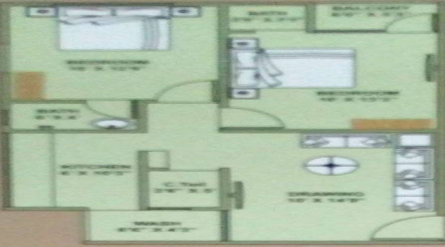 Mohd Faruk Lakeview Residency Floor Plan