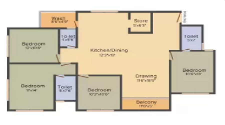 Het Silicon Heights Floor Plan
