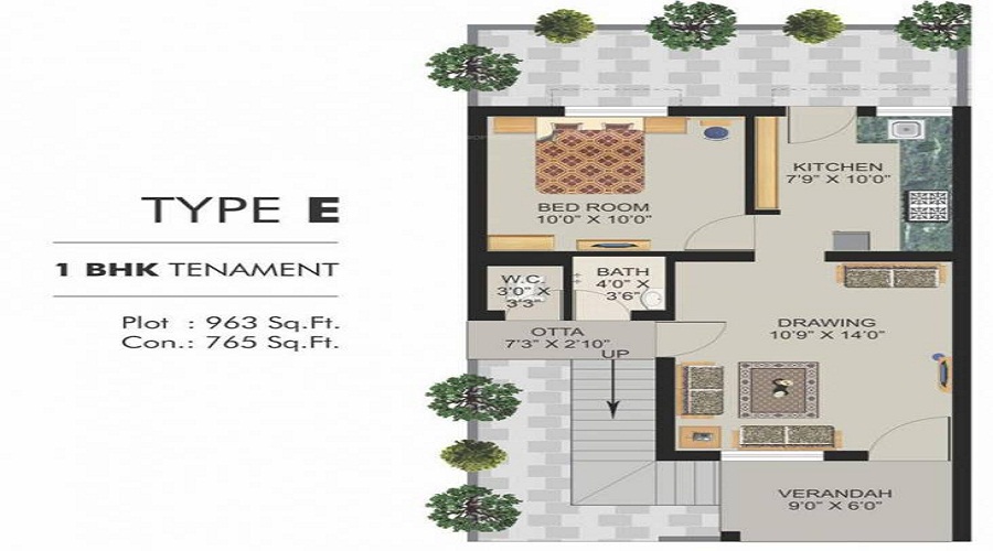 Pushti Bhagwat Elegance Floor Plan