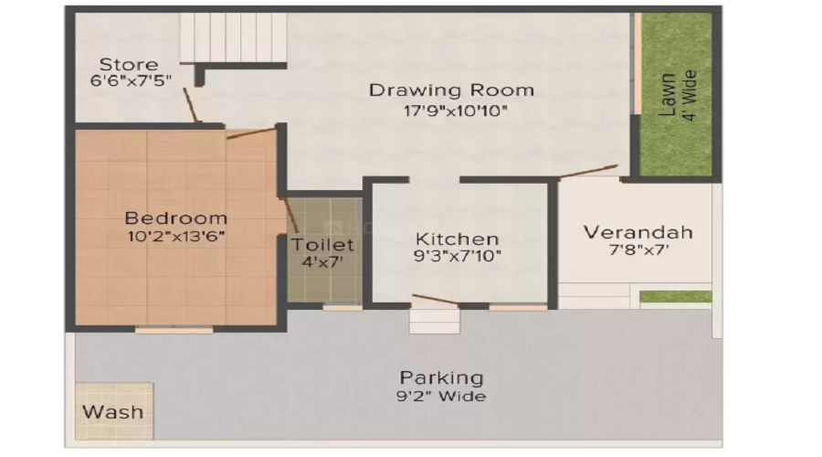 Galaxy Group Bungalows Floor Plan