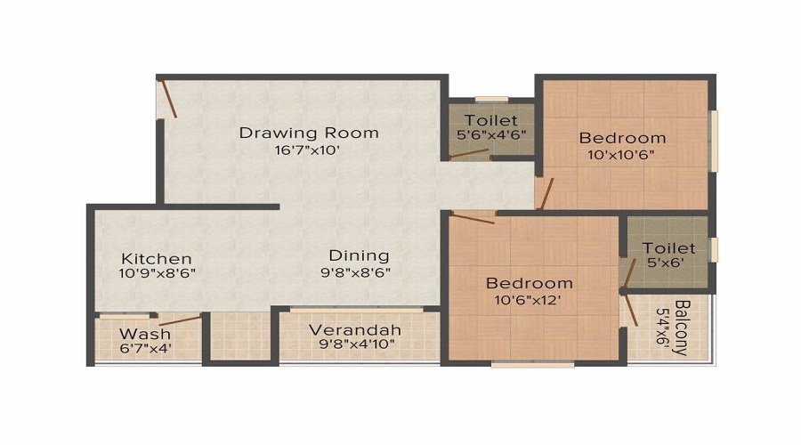 Prathna Prathna Residency Floor Plan