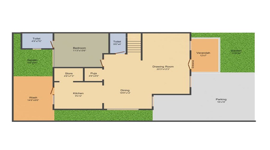 Sampad Foresta Floor Plan