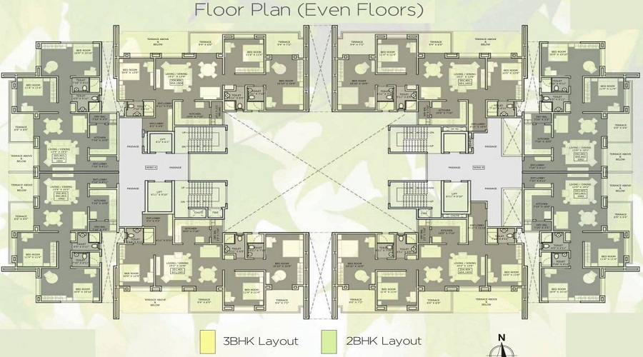 Trimurthi Maple Garden Phase I Floor Plan