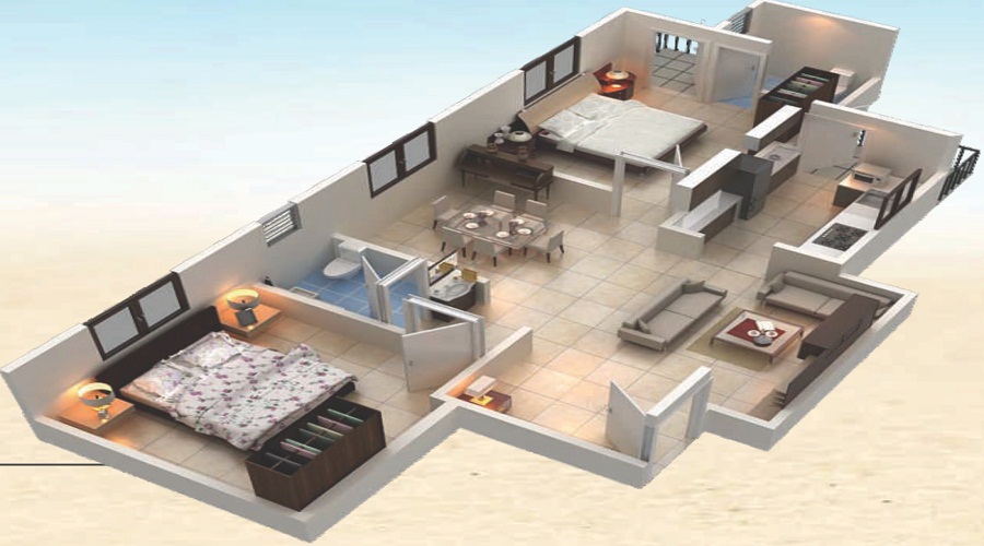 Vinayak Sivanta Hills Floor Plan