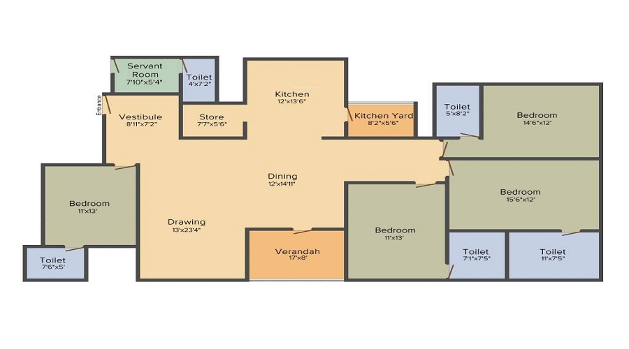 Aaryan Developers Eureka Floor Plan