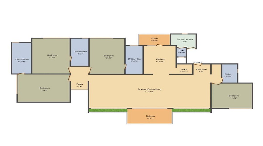 Zodiac Marquis Floor Plan