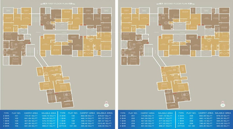 Shree Ganesh Maithili Empire Floor Plan