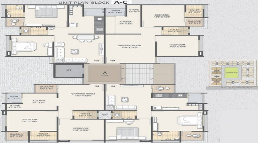 Prathna Lavish Floor Plan