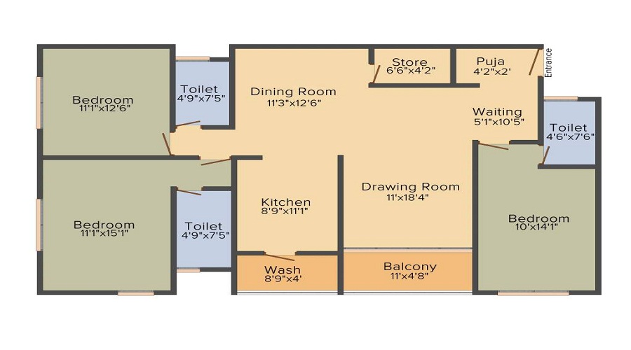 Aashka Sun Aashka Floor Plan